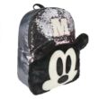 Disney Mickey 3D divattáska, gyerek táska plüss, flitteres 40 cm