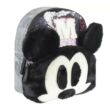 Disney Mickey 3D divattáska, gyerek táska plüss, flitteres 25 cm