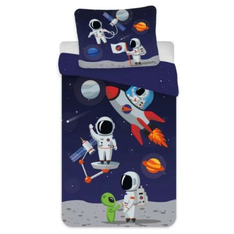 Űrhajós Gyerek ágyneműhuzat 100×135 cm, 40×60 cm Astronaut