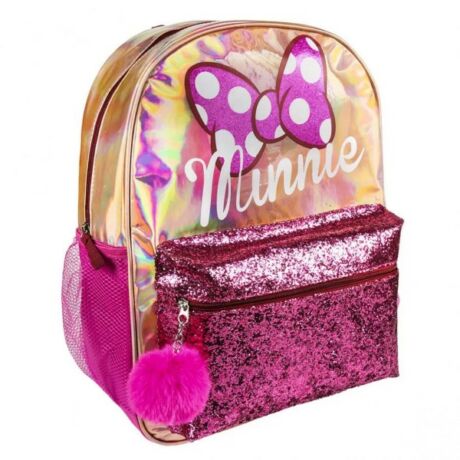 Disney Minnie divattáska, gyerek táska fényes, csillámos 40 cm